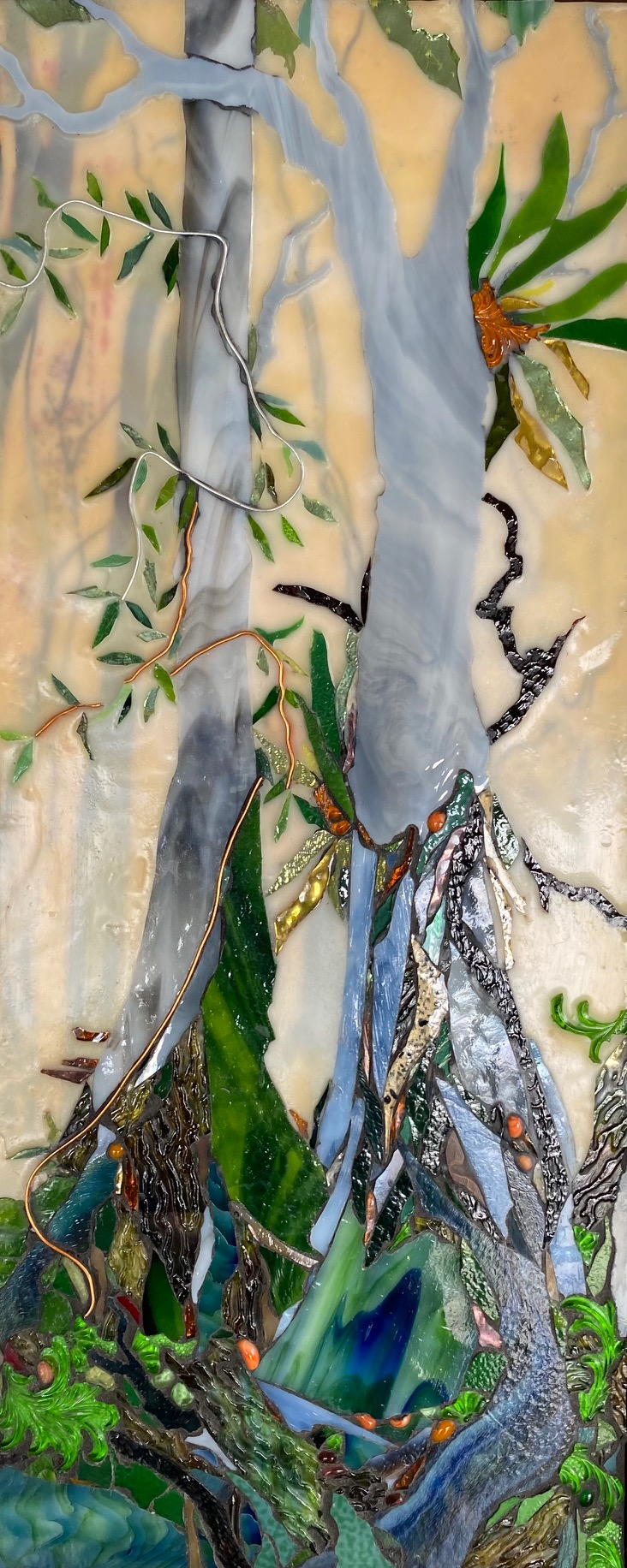 Forest Magic mixed media585 x 260